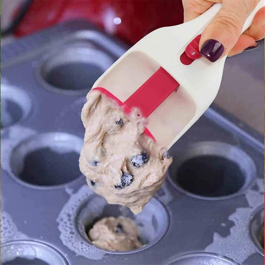 Cupcakes, Muffins Non-stick Batter Scoop Spatula