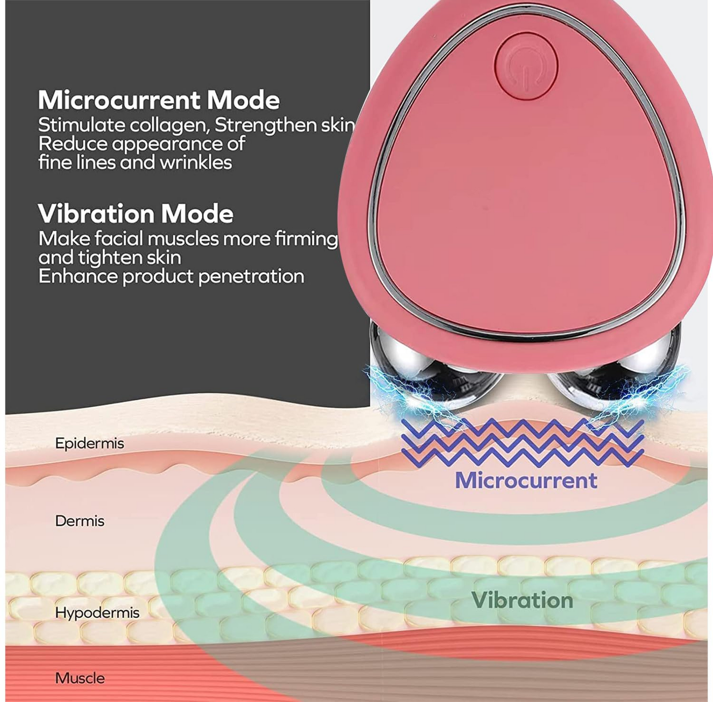 ✨GlowLift Microcurrent To Facialning Device