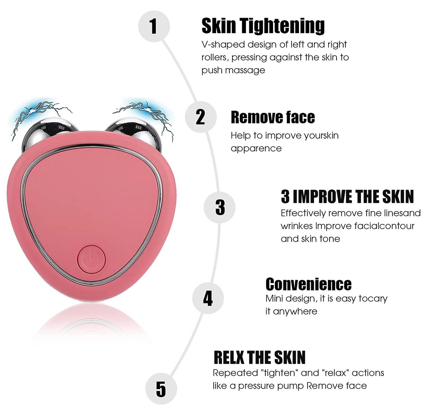 ✨GlowLift Microcurrent To Facialning Device
