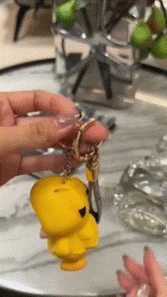 Shinchan Rotating Keychain
