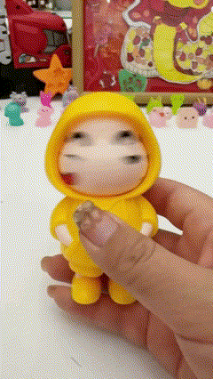 Shinchan Rotating Keychain