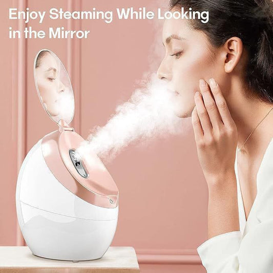 Facial Steamer with LED Mirror