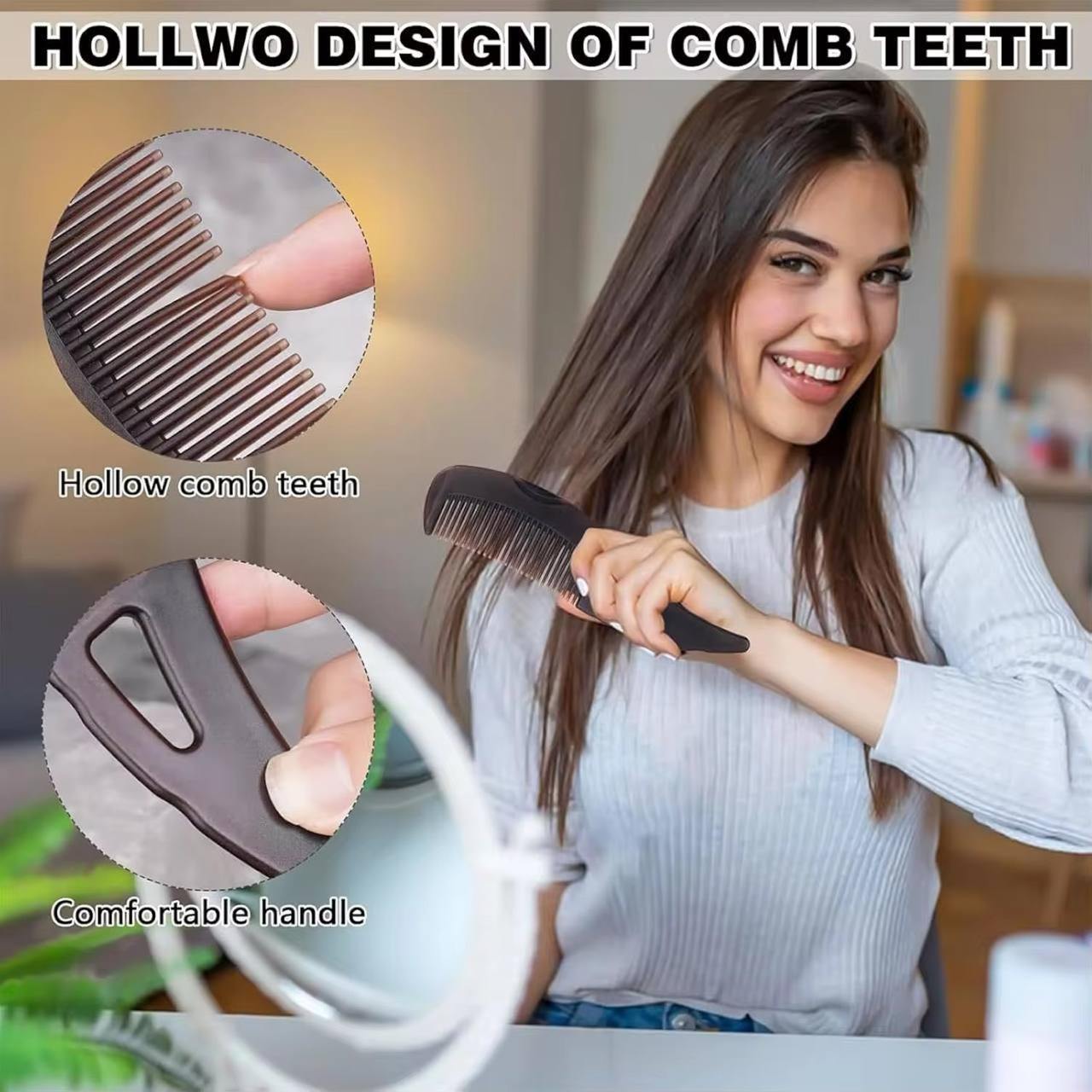 Anti-Dandruff Comb for Dandruff Removal | Lice Remover