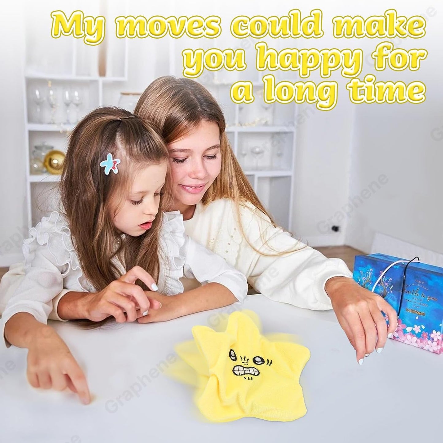 Rechargeable Angry Starfish Plush Stuffed Toy