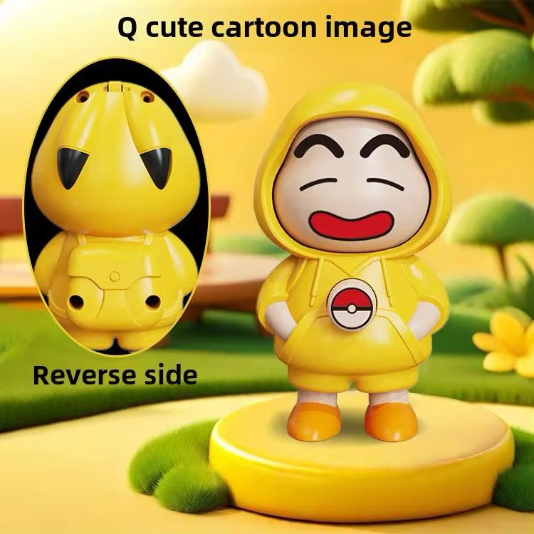 Shinchan Rotating Keychain