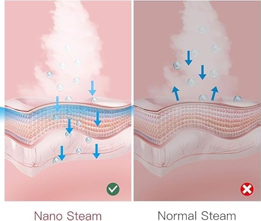 Facial Steamer with LED Mirror