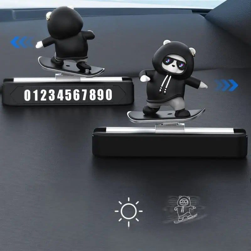 Car Decoration Sliding Panda