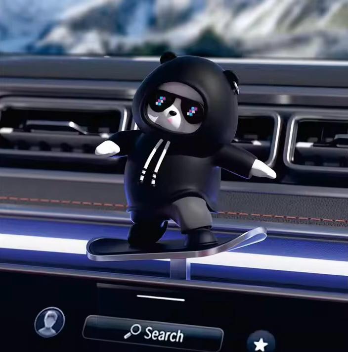 Car Decoration Sliding Panda