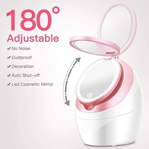 Facial Steamer with LED Mirror