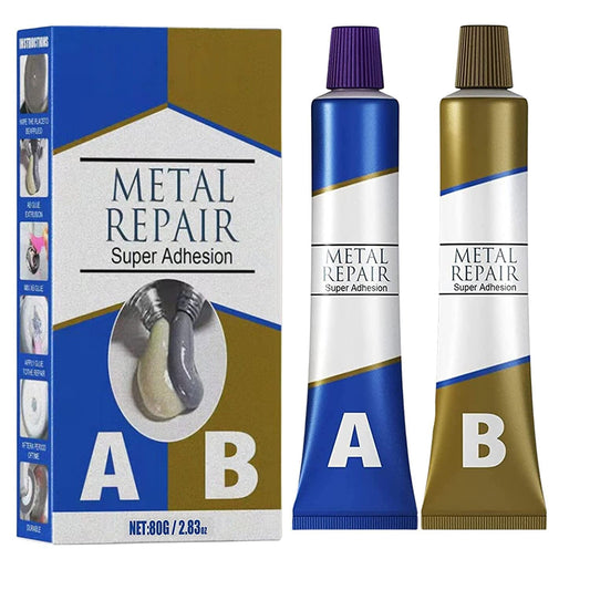 Metal Repair Glue, Magic Metal Mending, Cold Weld Metal Repair Paste Adhesive Gel (100gm)