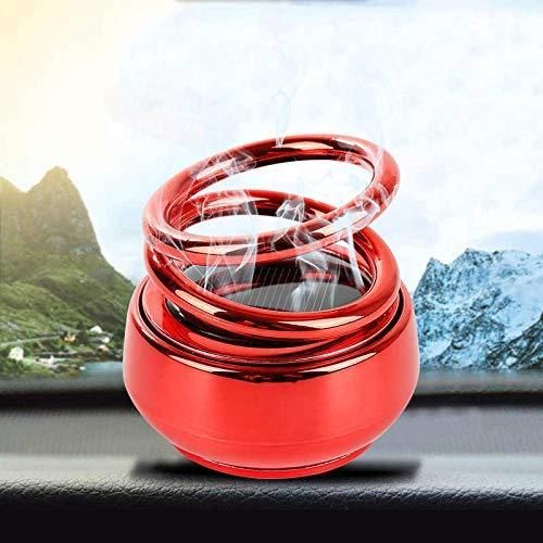 Solar Powered Rotating Solar Crystal Car Air Freshener