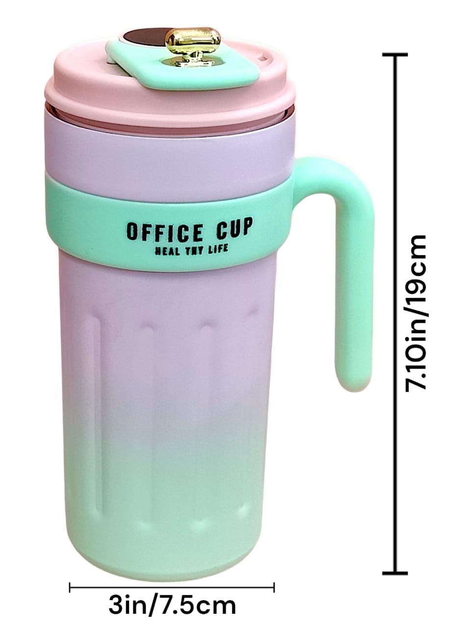 Thermal office Cup for Hot Cold Drinks