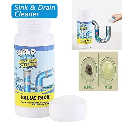 🔥🔥🔥BUY 1 GET 1 FREE 🔥🔥Powerful Sink & Drain Blockage Cleaner Powder