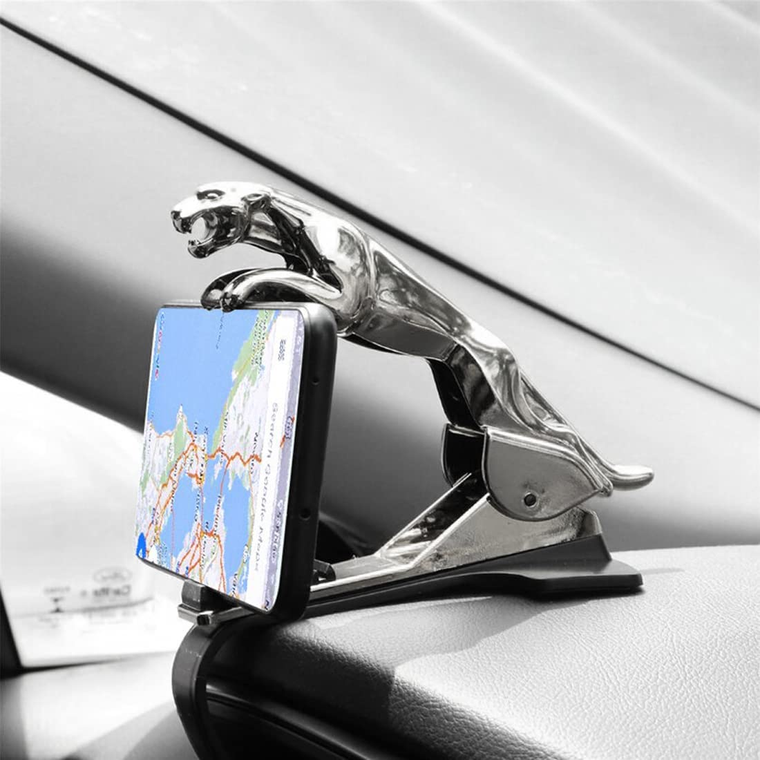 Jaguar Design Hud Car Mobile Phone Stand Holder