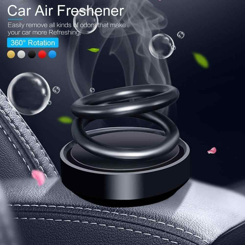 Solar Powered Rotating Solar Crystal Car Air Freshener