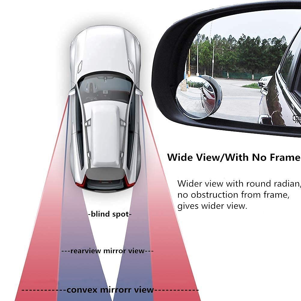 Rear view Blind Spot Mirror (pack of 2)