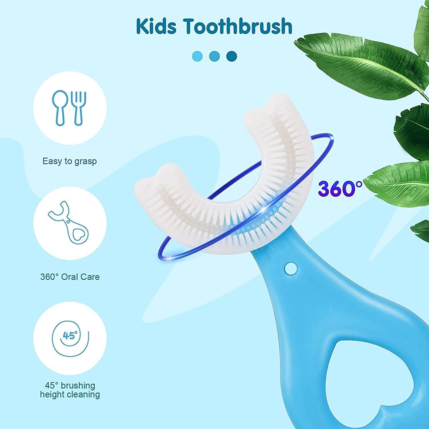 🔥🔥🔥BUY 1 GET 1 FREE 🔥🔥 Toothbrush for Kids