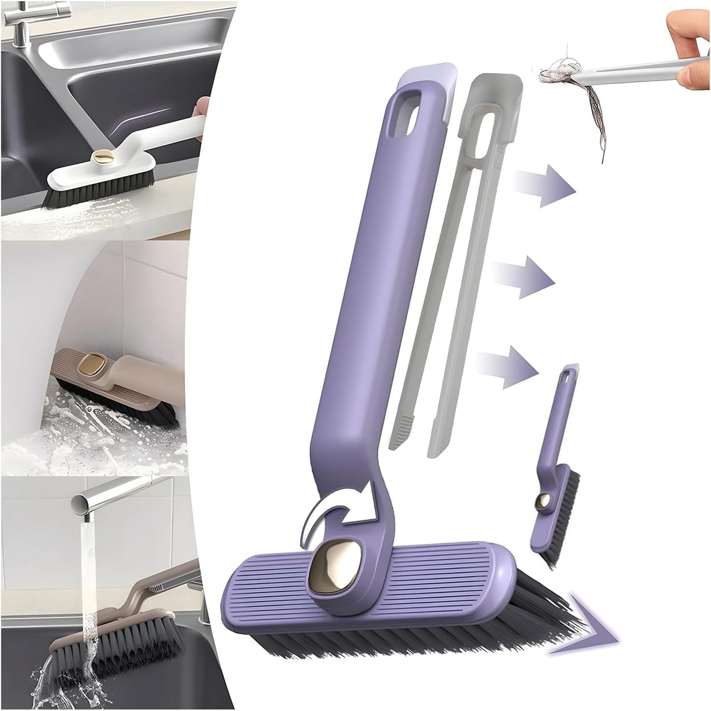 IMPORTED Multi-Function Rotating Crevice Cleaning Brush