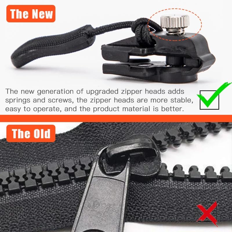 Portable Universal Detachable Zipper