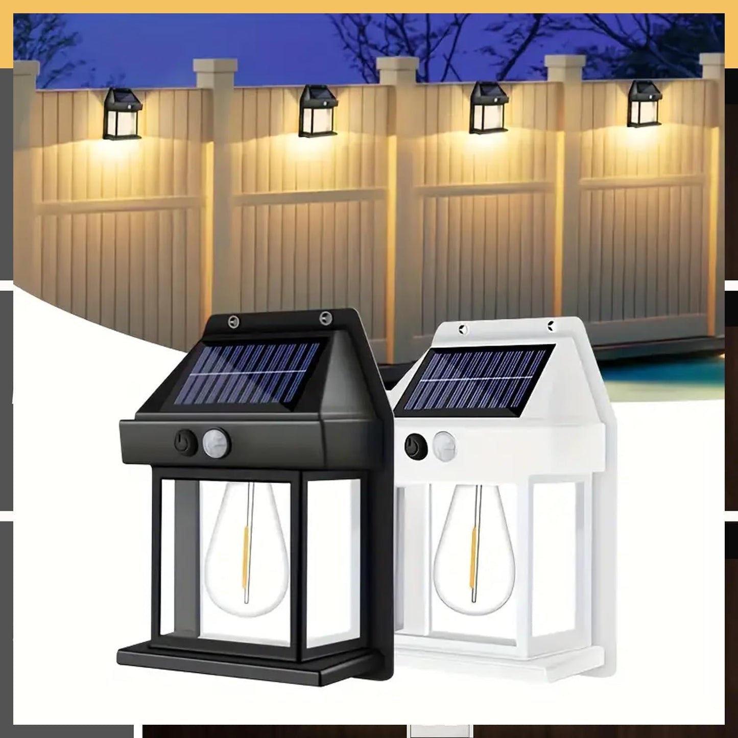 Classic Waterproof Outdoor Solar Bulb