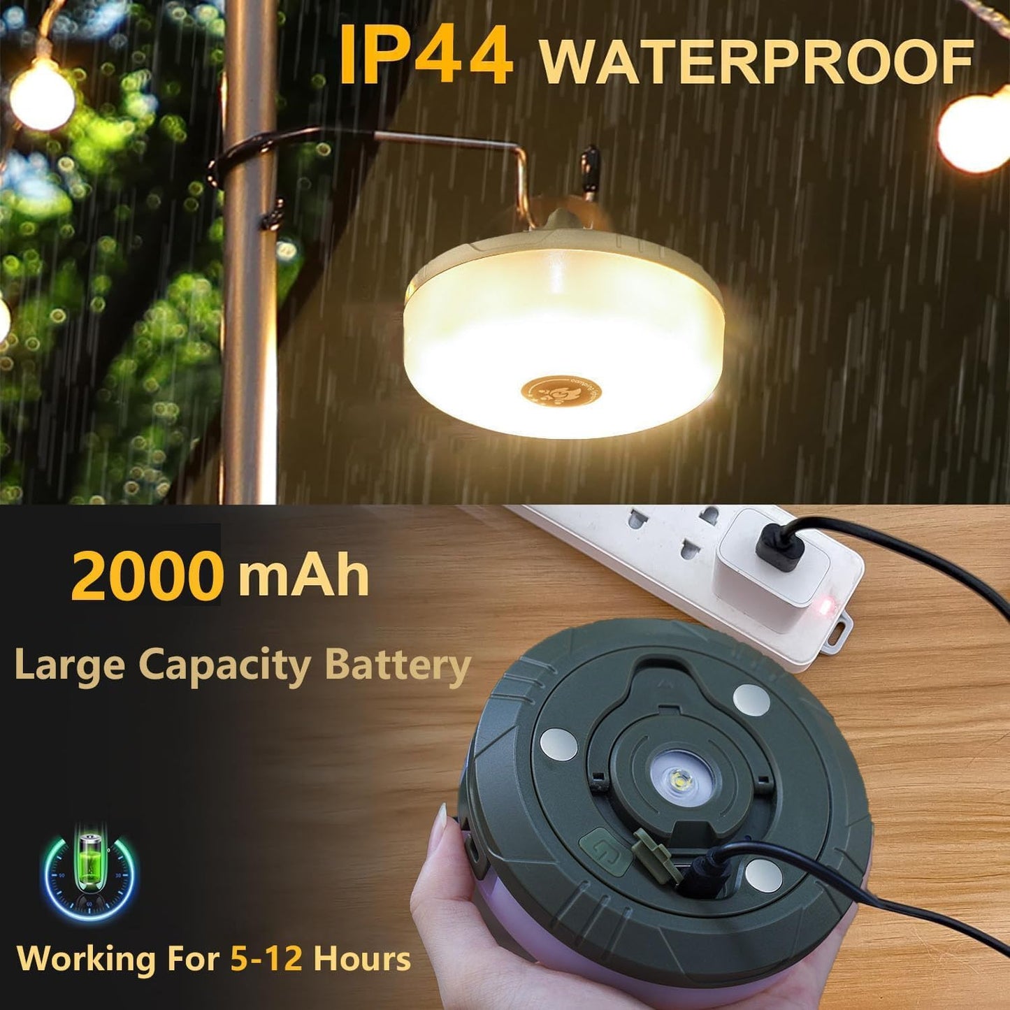 Waterproof Portable Camping Light (10meter)