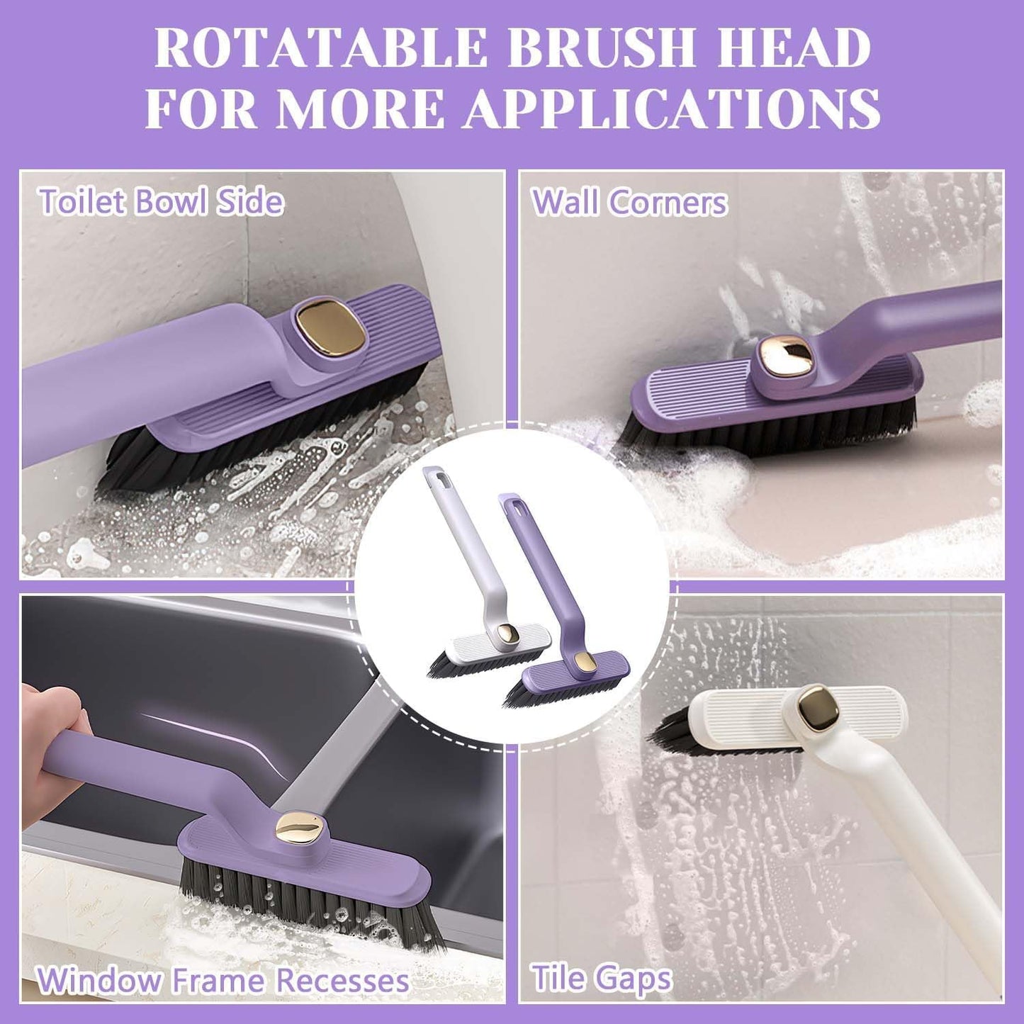 IMPORTED Multi-Function Rotating Crevice Cleaning Brush