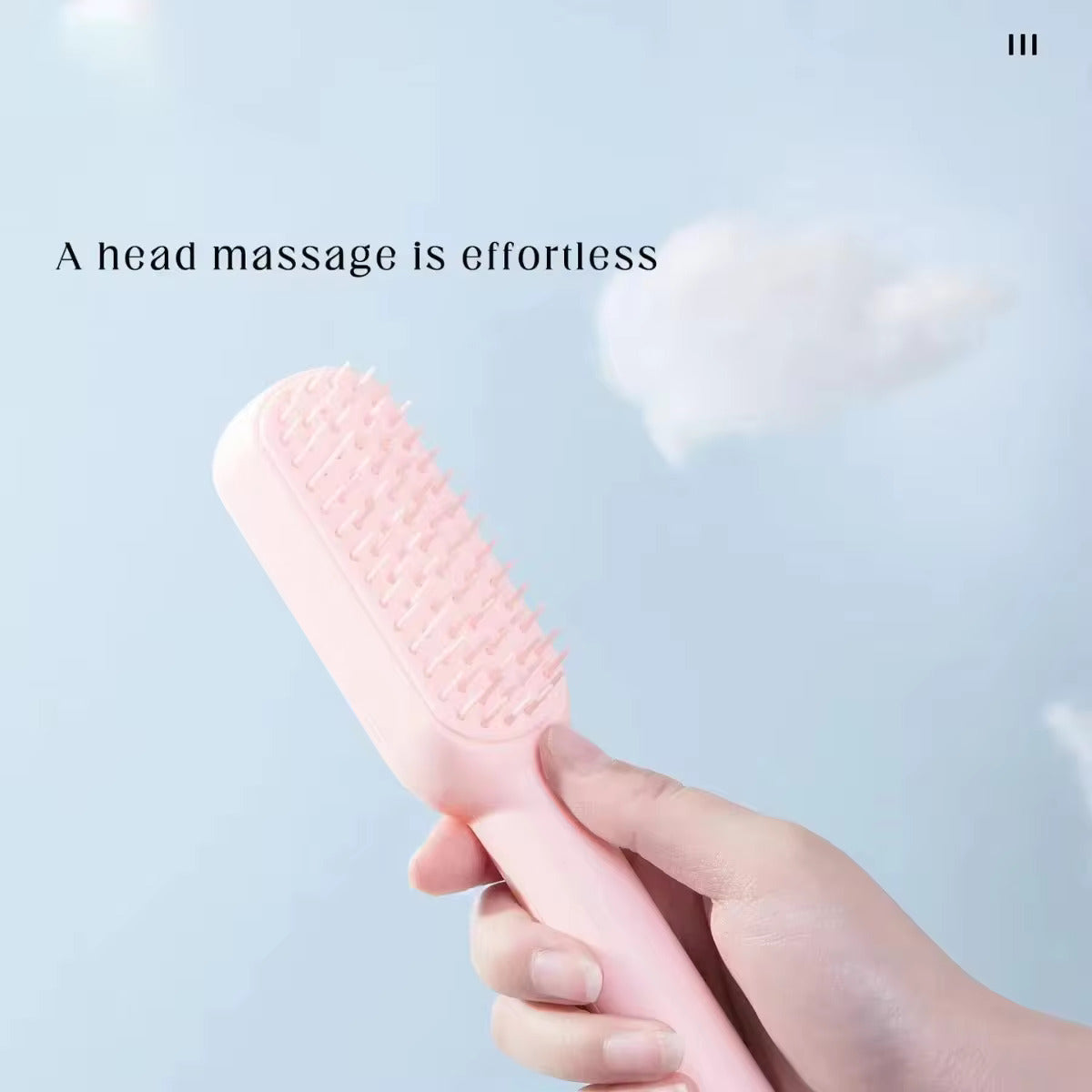 Easy Clean Retractable Hair Brush with Detangling 3D Air Cushion Self Cleaning Massage