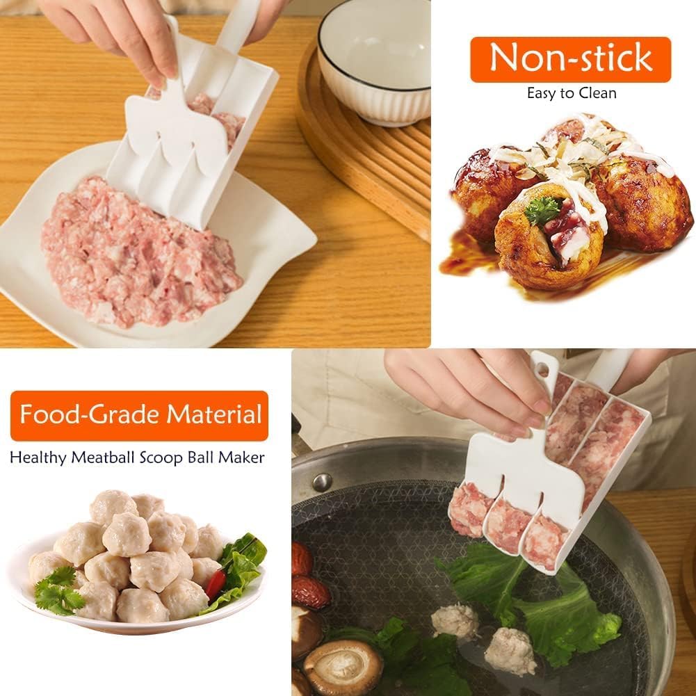 🔥🔥🔥BUY 1 GET 1 FREE 🔥🔥 Pakoda Maker,Cheese Ball, Rice-Meat Dumplings Meatball Maker (pack of 2)