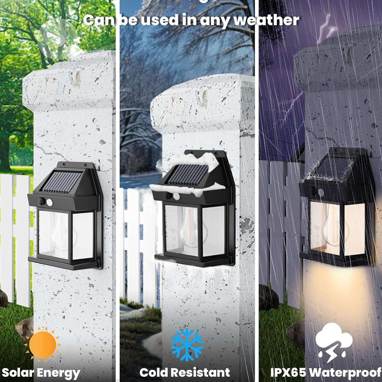 Classic Waterproof Outdoor Solar Bulb