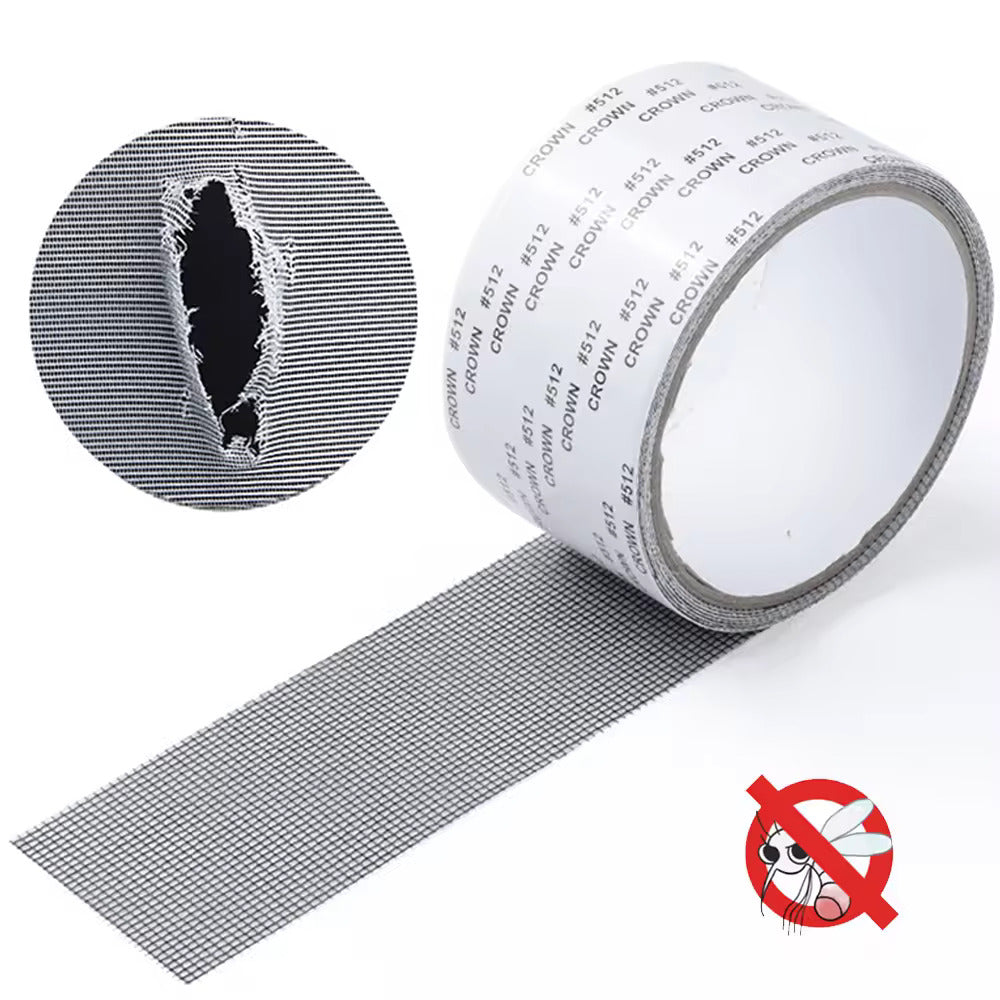 Fly Screen Repair Fiberglass Mesh Tape - Window Screen Repair Tape