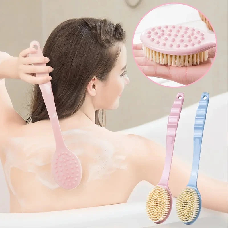 🔥🔥🔥BUY 1 GET 1 FREE 🔥🔥  Skin-Friendly 2 in 1 Bath Scrubbing Brush