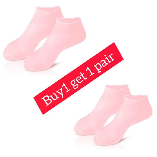 🔥🔥🔥BUY 1 GET 1 FREE 🔥🔥Silicone Moisturizing Gel Socks Set for dry Skin