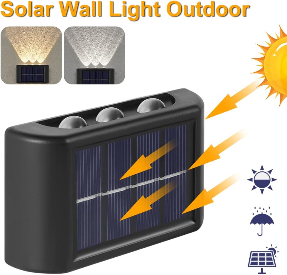 Solar Light Outdoor 6 Led